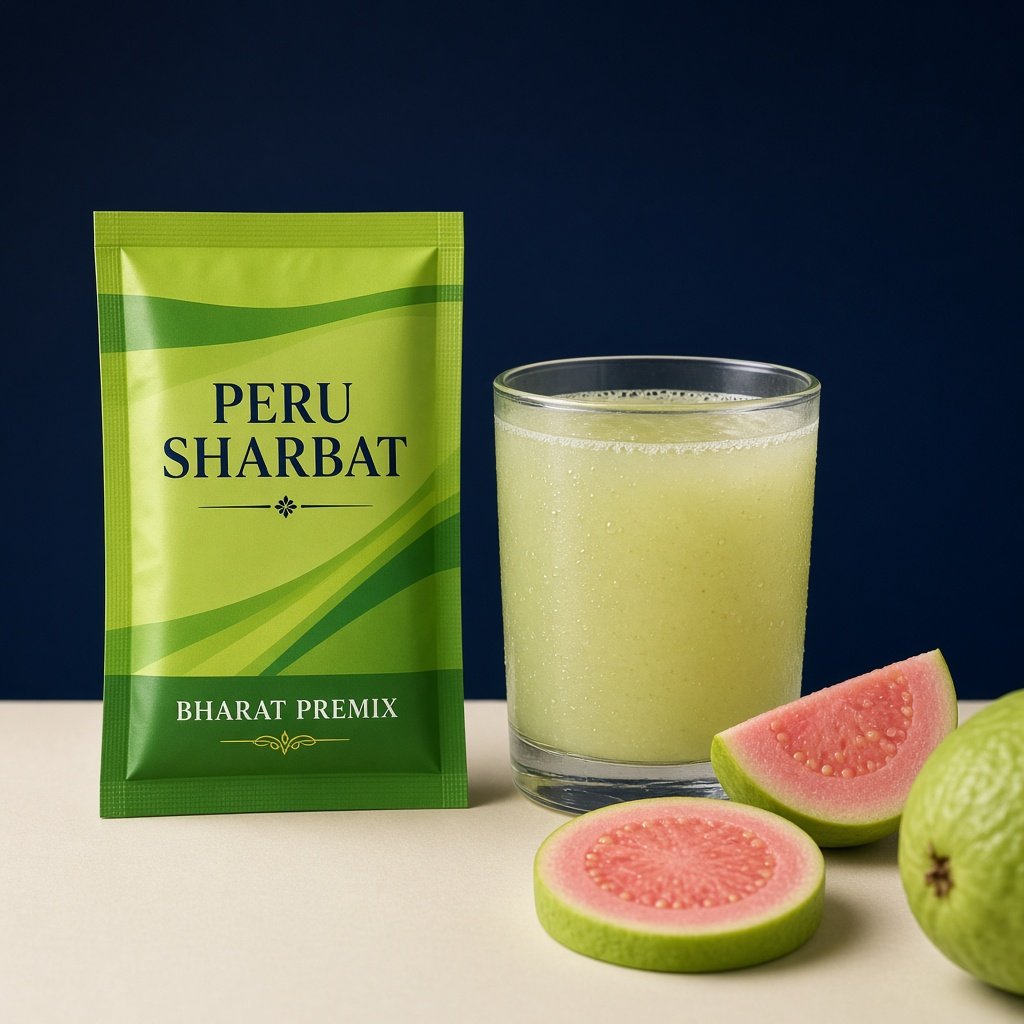 Peru sharbat premix sachets for business beverage service